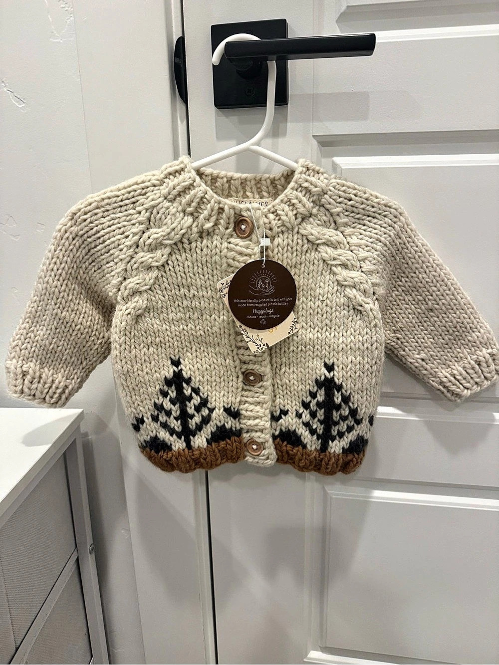 Huggalugs Button Sweater